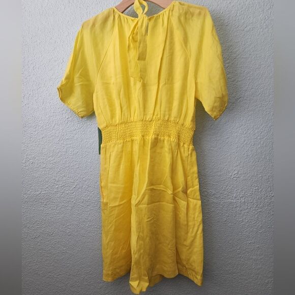 Draper James summer dress linen tencel blend new with tags - Picture 4 of 11